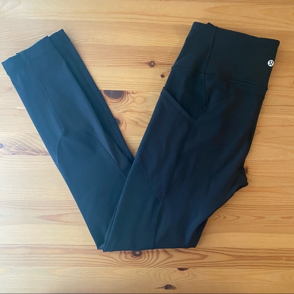 lululemon athletica Pants - Lululemon 🍋 side pocket leggings in black, 8